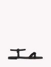 Gianvito Rossi Juno Leather Sandals In Black