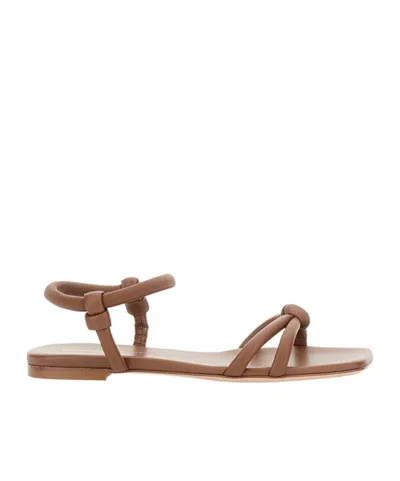 GIANVITO ROSSI GIANVITO ROSSI JUNO KNOT DETAILED SANDALS