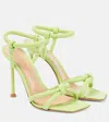 Gianvito Rossi Juno Leather Sandals In Green