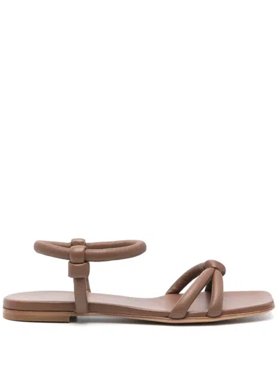 Gianvito Rossi Juno Sandalen In Braun
