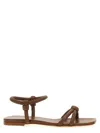 Gianvito Rossi Flat Sole Knotted Straps Sandals