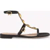 Gianvito Rossi Kalinda Flat Sandals In Brown