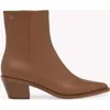 Gianvito Rossi Kinney Booties In Brown