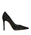 Gianvito Rossi Lace Claudia Pumps 105 In Black