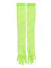 Gianvito Rossi Lace Gloves In Green