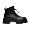 Gianvito Rossi Lace-up Boots In Black