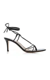 Gianvito Rossi Lace-up Leather Sandals