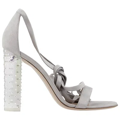 Gianvito Rossi Ladies 105 Mm Astra Sandals In Grey