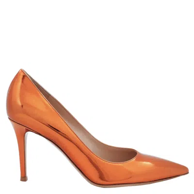 Gianvito Rossi Ladies 85 Mm Leather Pumps