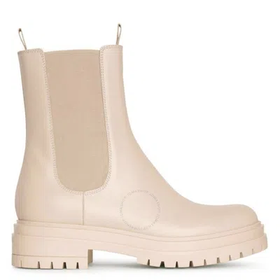 Gianvito Rossi Ladies Black Chester Leather Ankle Boots In Neutral