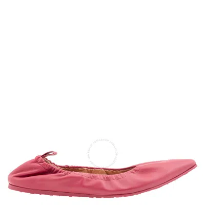 Gianvito Rossi Ladies Hibiscus Alina Ballerina Nappa Flats In Multi