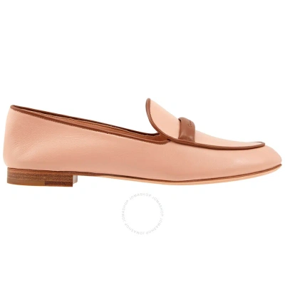 Gianvito Rossi Ladies Two-tone Leather Loafers In Two Tone