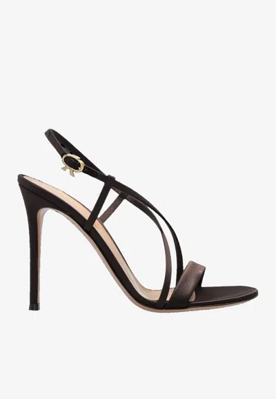 Gianvito Rossi Larisse 105 Sandals In Brown