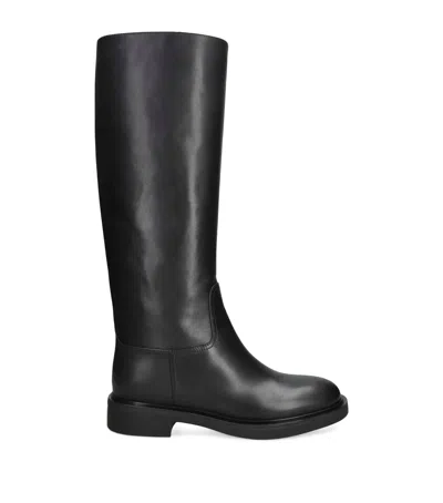Gianvito Rossi Leather Ascott Knee-high Boots