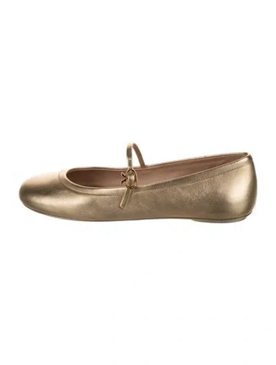 Pre-owned Gianvito Rossi Leather Ballet Flats