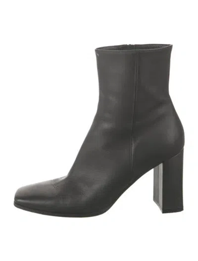 Pre-owned Gianvito Rossi Leather Boots In Black