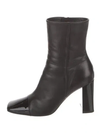 Pre-owned Gianvito Rossi Leather Boots In Black