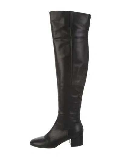 Pre-owned Gianvito Rossi Leather Boots In Black