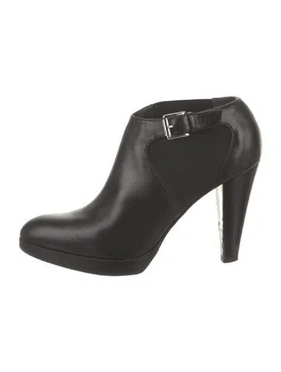 Pre-owned Gianvito Rossi Leather Boots In Black