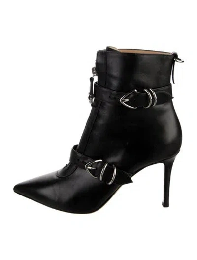 Pre-owned Gianvito Rossi Leather Boots In Black