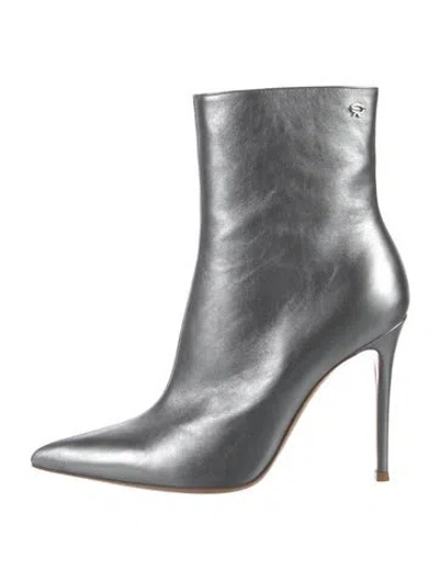 Pre-owned Gianvito Rossi Leather Boots In Black