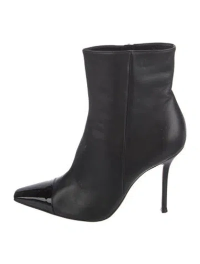 Pre-owned Gianvito Rossi Leather Boots In Black