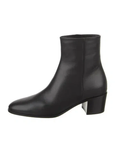 Pre-owned Gianvito Rossi Leather Boots In Black