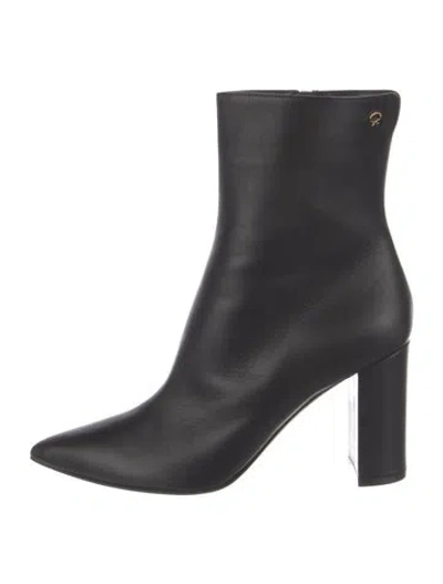 Pre-owned Gianvito Rossi Leather Boots In Black