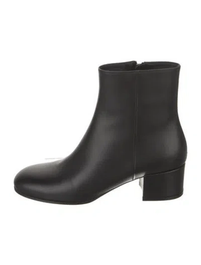 Pre-owned Gianvito Rossi Leather Boots In Black