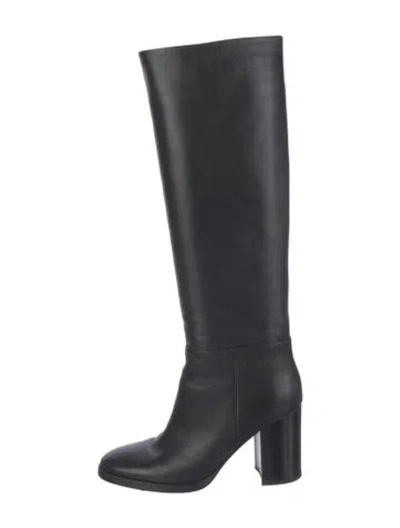 Pre-owned Gianvito Rossi Leather Boots In Black