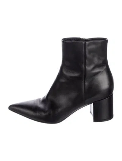 Pre-owned Gianvito Rossi Leather Boots In Black