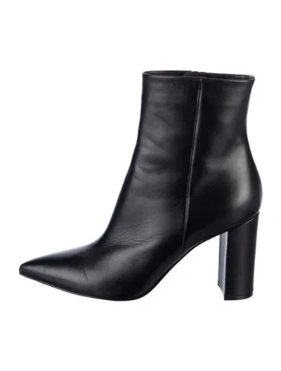 Pre-owned Gianvito Rossi Leather Boots In Black