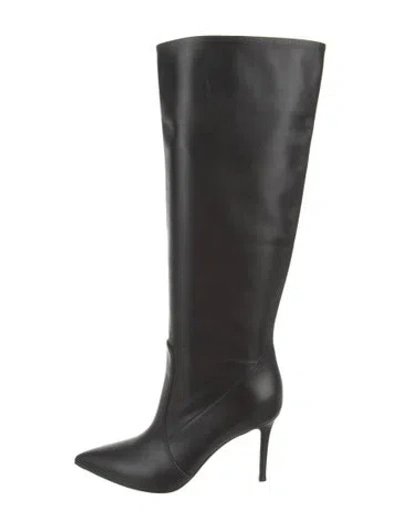 Pre-owned Gianvito Rossi Leather Boots In Black