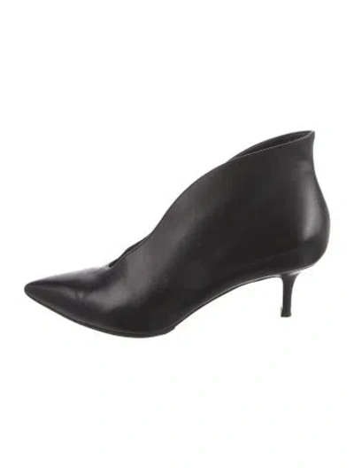 Pre-owned Gianvito Rossi Leather Boots In Black