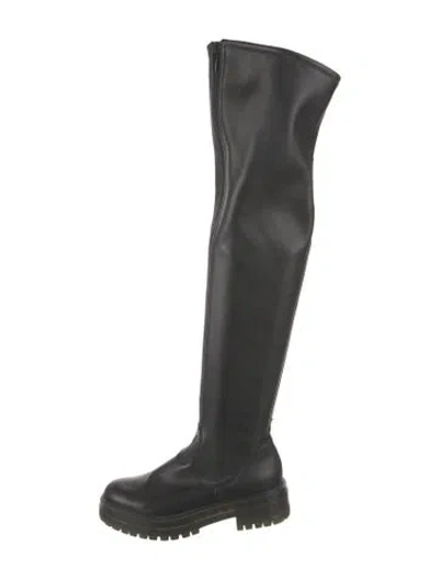 Pre-owned Gianvito Rossi Leather Boots In Black