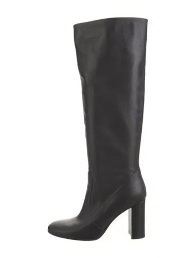 Pre-owned Gianvito Rossi Leather Boots In Black