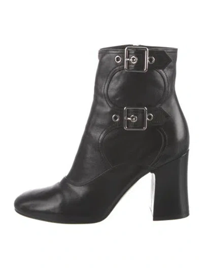 Pre-owned Gianvito Rossi Leather Boots In Black