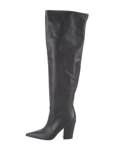 Pre-owned Gianvito Rossi Leather Boots In Black