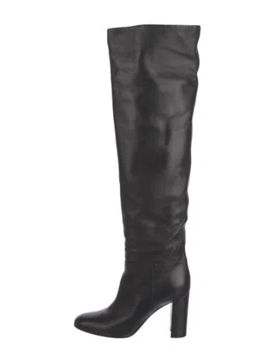 Pre-owned Gianvito Rossi Leather Boots In Black