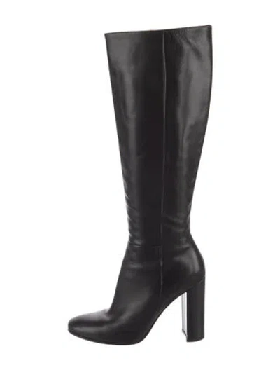 Pre-owned Gianvito Rossi Leather Boots In Black