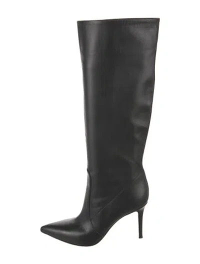 Pre-owned Gianvito Rossi Leather Boots In Black