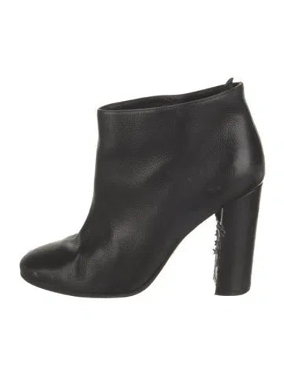 Pre-owned Gianvito Rossi Leather Boots In Black