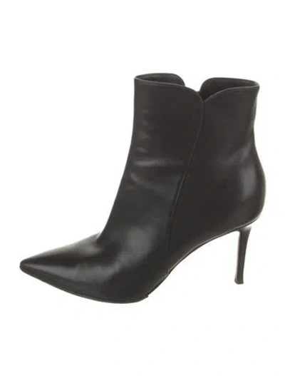 Pre-owned Gianvito Rossi Leather Boots In Black