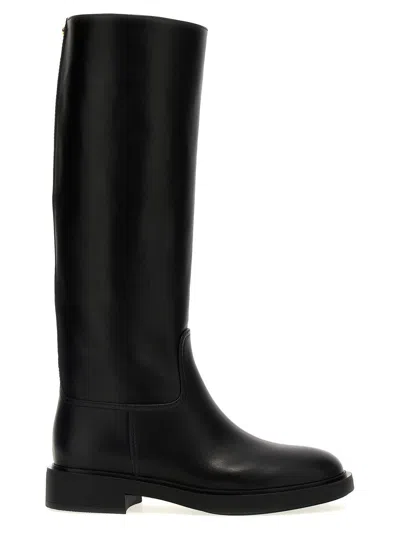 Gianvito Rossi Leather Boots Boots, Ankle Boots Black