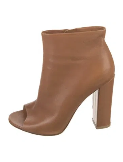 Pre-owned Gianvito Rossi Leather Boots In Brown