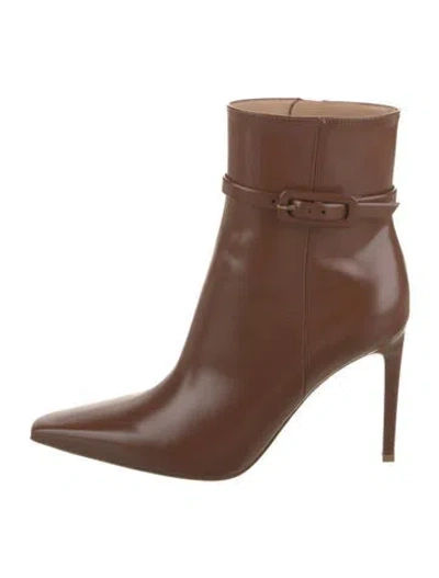 Pre-owned Gianvito Rossi Leather Boots In Brown