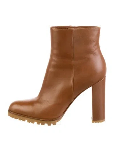 Pre-owned Gianvito Rossi Leather Boots In Brown