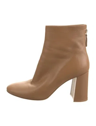 Pre-owned Gianvito Rossi Leather Boots In Brown