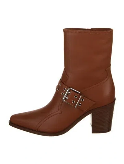 Pre-owned Gianvito Rossi Leather Boots In Brown