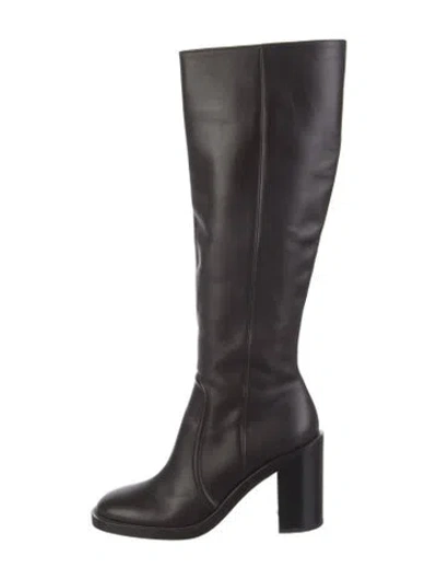 Pre-owned Gianvito Rossi Leather Boots In Brown